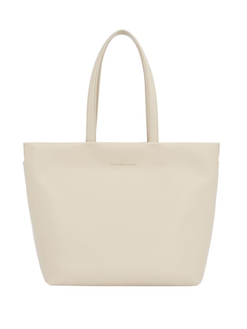 Bolso beige tote minimalista