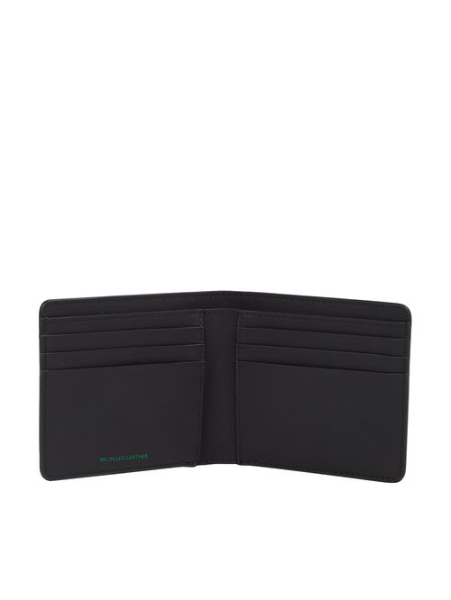 Billetera negra plegable