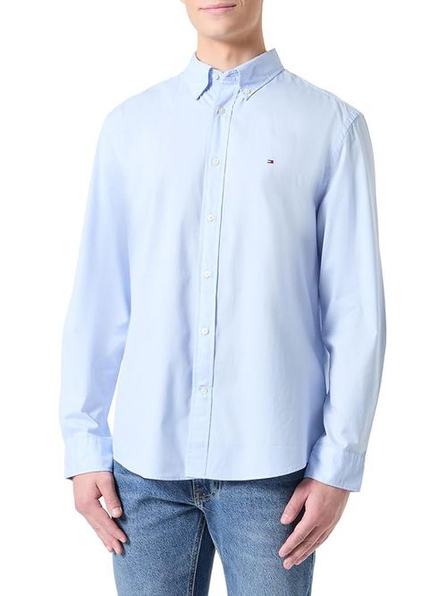 Camisa celeste Flex Poplin