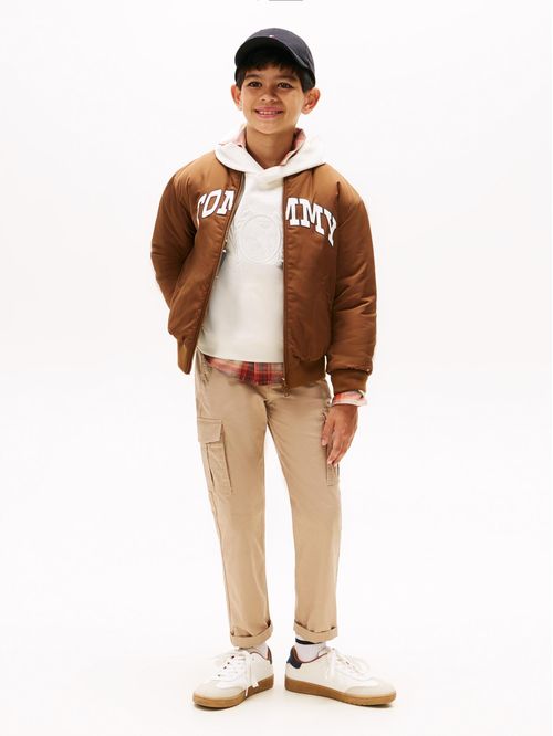 Pantalón café cargo Essential de Ripstop