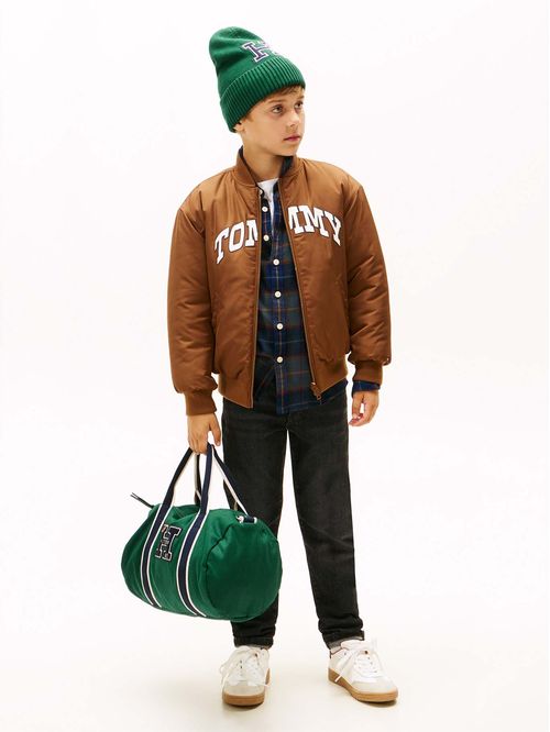 Jeans negro rectos negros con efecto lavado