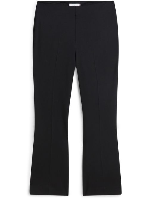 Pantalón negro ponte kick flare