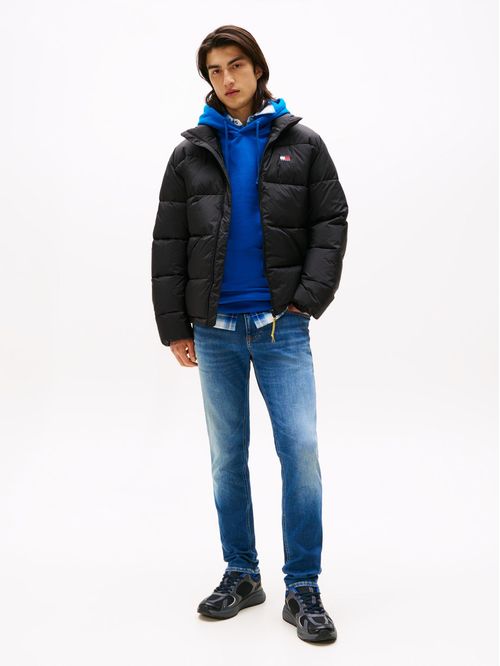 Jeans azul Scanton slim desteñidos