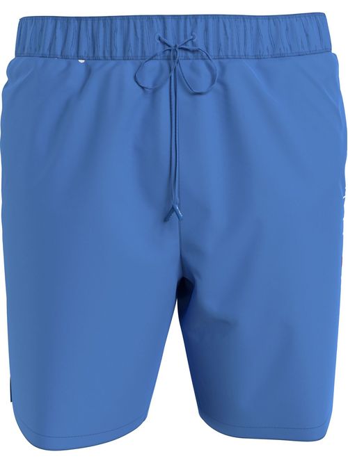 Pantaloneta de Baño Azul Con Cordón Ajustable