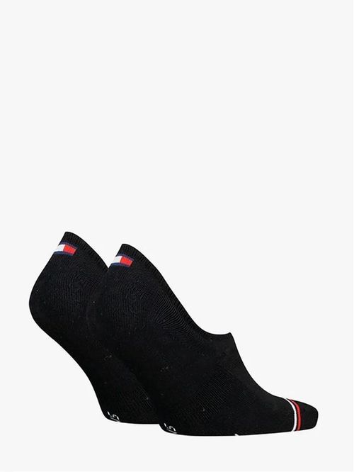 Pack negro de dos pares de medias tobilleros