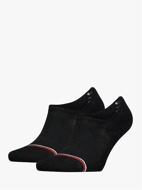 Pack negro de dos pares de medias tobilleros