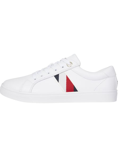 Tenis blanco Signature de cuero