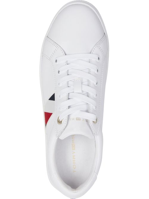 Tenis blanco Signature de cuero